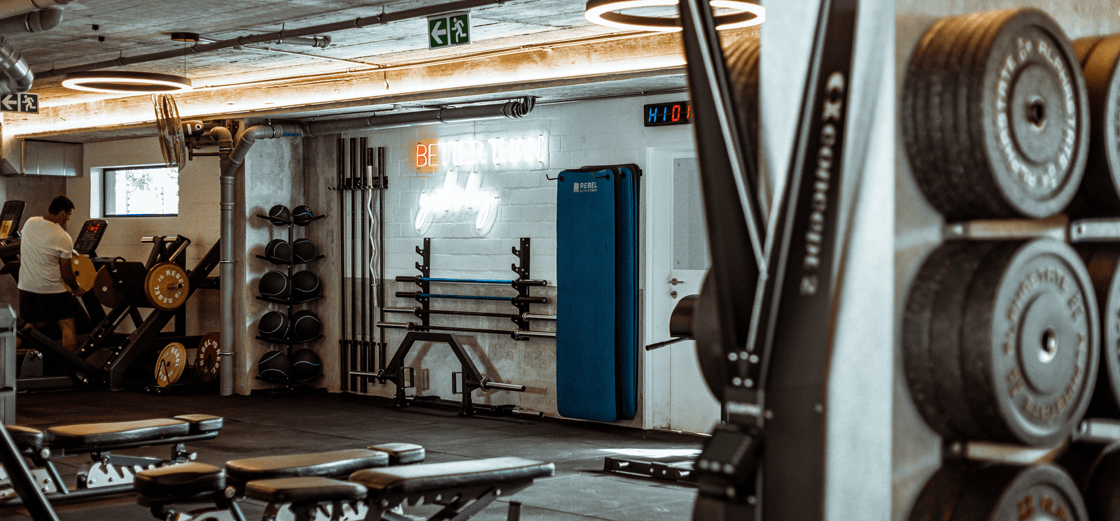Horizen Gym interior in Sea Point