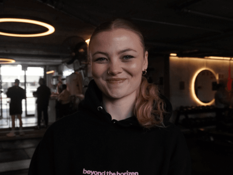 Kyra Janse van Rensburg at Horizen Gym